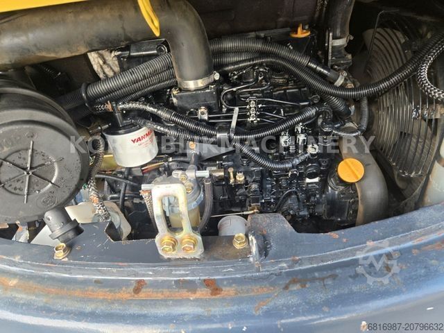 Minigraafmachine YANMAR VIO75 4X LOFFEL UND GREIFER