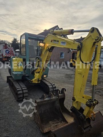 Minigraafmachine YANMAR B27 3X LOFFEL