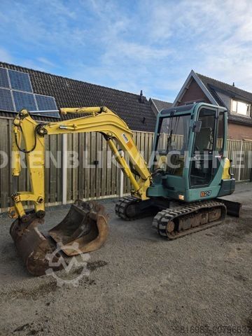 Minigraafmachine YANMAR B27 3X LOFFEL