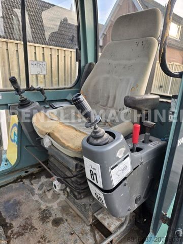 Minigraafmachine YANMAR B27 3X LOFFEL