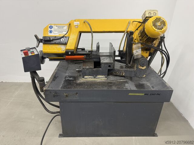 Bandzaagmachine bandzaag lintzaag HUVEMA HU 230 DG