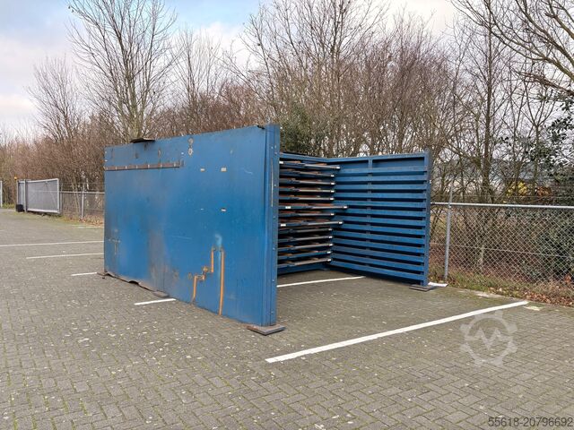 Hoogbouwmagazijn ndustriële metalen opslagkast met lades