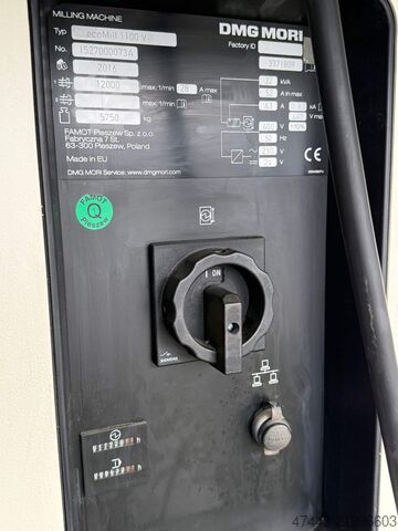 Vertikalni obradni centar DMG MORI CMX 1100 V