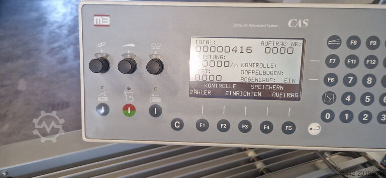 Falsemaskine CAS 52 2-værks stand-alone MB Bäuerle CAS 52