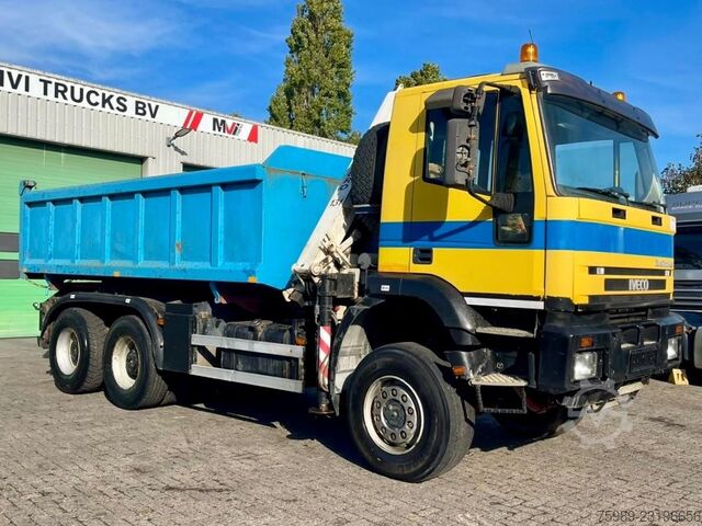 Iveco MP380 E34W 6x6, Vinç 4200 kg, Manuel, PTO (Kuyruk Mili), Hidrolik MVI2223 Iveco MP380 E34W 6x6, CRANE 4200 kg, Manual , PTO, Hy...