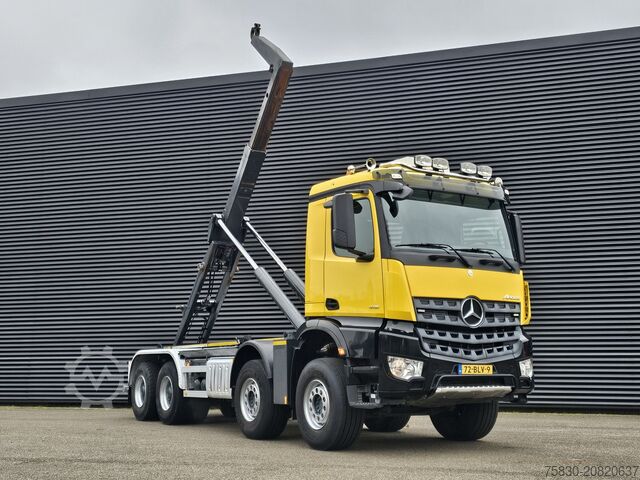 Σύστημα βραχίονα γάντζου Mercedes-Benz AROCS 3945 / 8x4 HAAKARM / LIFT / ABROLKIPPER