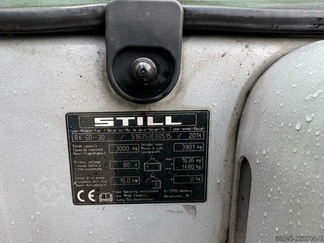 VS-22911 Elektrisk triplex gaffeltruck Still RX60-30 STILL RX60-30
