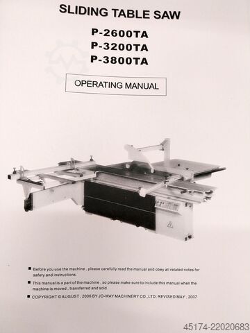 Panel testere JOWAY - TAIWAN P - 3200 TA