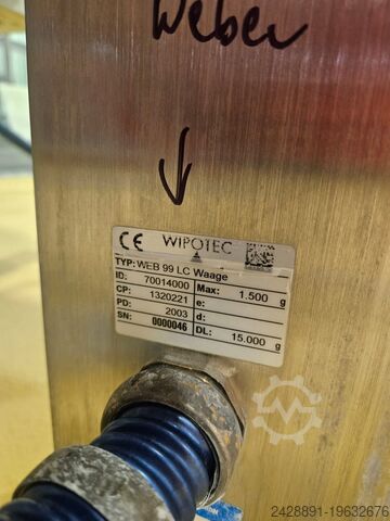 Weber snijlijn Weber CCS 402, WEB 99 LC Waage, CCL