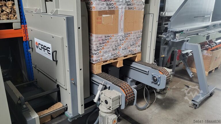 Máquina de produção de paletes CAPE M2Y BRANDING MODULE + CORNER CUT MODULE