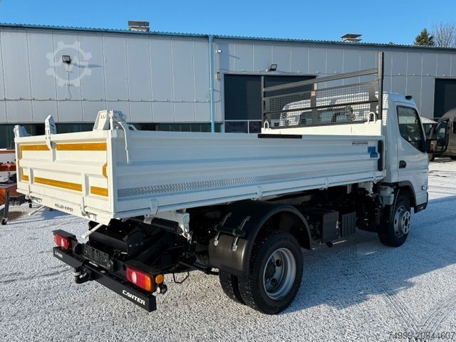Three-way tipper van FUSO Canter 7C18 Meiller Kipper Tageszulassung