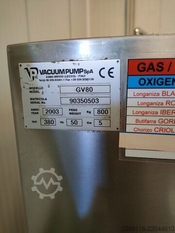 Thermosoudeuse sous vide VACUUPUMP GV80