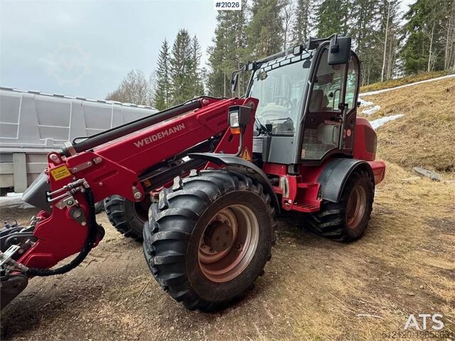 Hjullastare Weidemann 5080T Wheel Loader w/ bucket. only 575 hours!