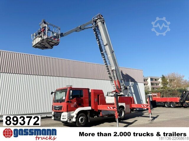 Brandweerwagen MAN TGM 18.340 4x2 BL, Navi, Ziegler Aufbau, Bronto