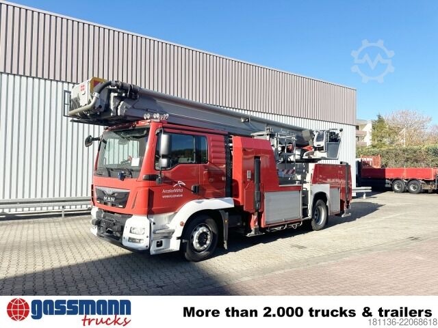 Brandweerwagen MAN TGM 18.340 4x2 BL, Navi, Ziegler Aufbau, Bronto