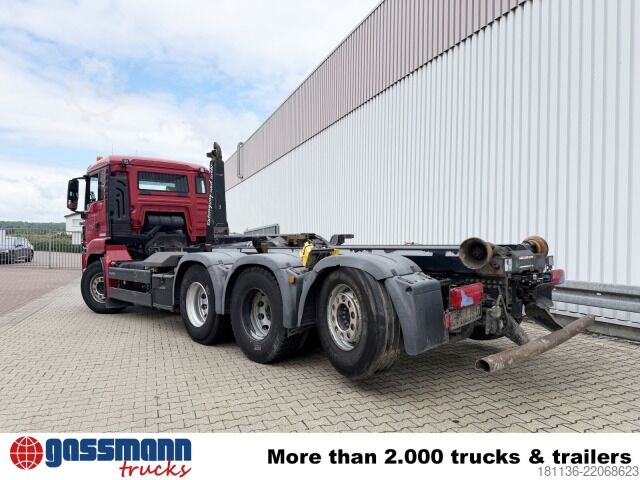 Autocamion cu cârlig pentru containere MAN TGS 35.440 8x4-4 BL, Intarder, Lenk-/Lift,