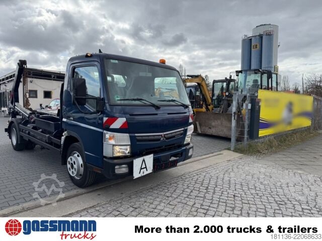 Kiepwagen bestelauto Mitsubishi Canter Fuso 7C15 4x2, Tele-Absetzer, Vereiterbar