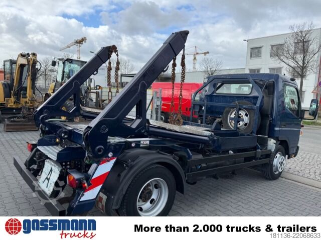 Kiepwagen bestelauto Mitsubishi Canter Fuso 7C15 4x2, Tele-Absetzer, Vereiterbar