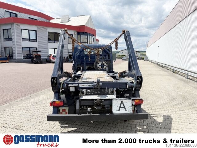 Kiepwagen bestelauto Mitsubishi Canter Fuso 7C15 4x2, Tele-Absetzer, Vereiterbar