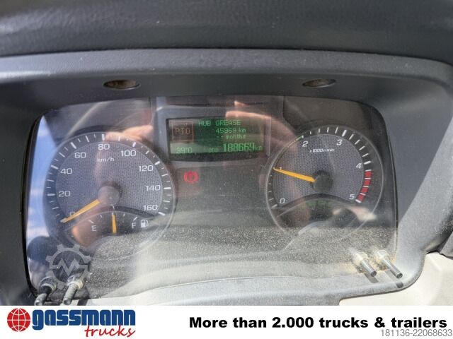Kiepwagen bestelauto Mitsubishi Canter Fuso 7C15 4x2, Tele-Absetzer, Vereiterbar