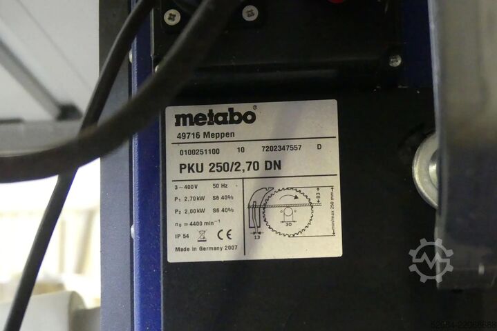 Formátovací pila Metabo PKU 250/2 Metabo PKU 250/2