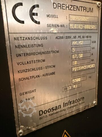 CNC-Drehmaschine Doosan Puma 2600M