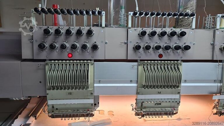 Stickmaschine ZSK XCF 1511-400