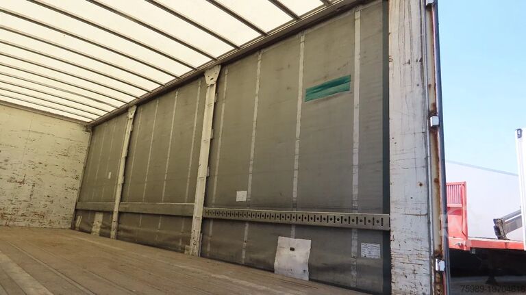 Schiebeplanen Lecitrailer 27000 kg!  Liftaxel, 3 axel BPW, Edscha
