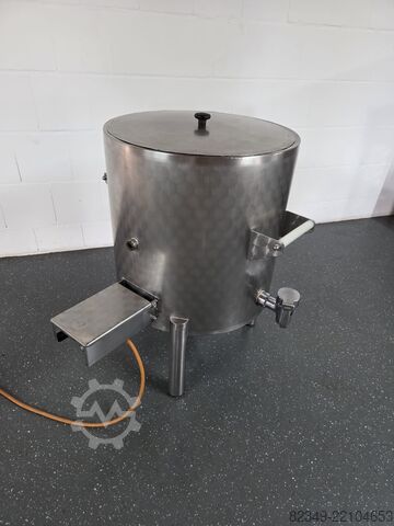 Húsfeldolgozó gép Glycerin Kessel 120L V2A