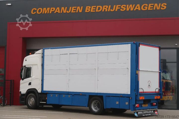 Sığır taşımacılığı Scania G450 Scania G450 met Cuppers bak - 2017 - Retarder