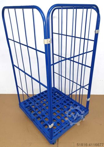 ROLKOFFER ROLWAGENS 3-ZIJDIG SCHOORSTEENHOUT Schrey RW-3155ü