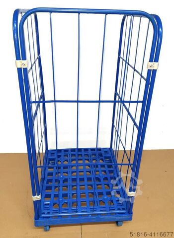 ROLKOFFER ROLWAGENS 3-ZIJDIG SCHOORSTEENHOUT Schrey RW-3155ü