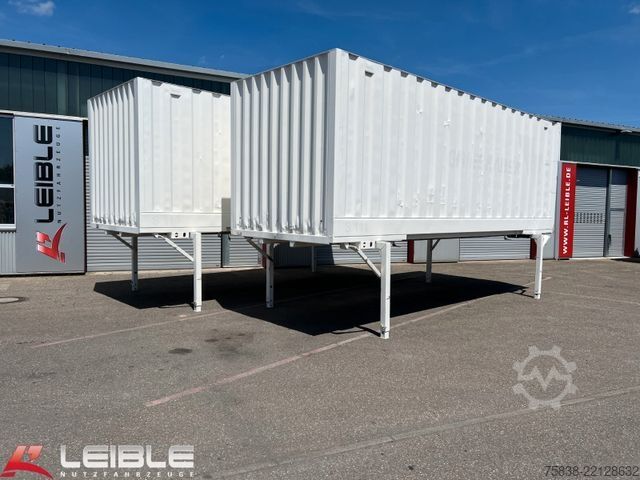 Swap body trailer  TULO WA-745*Lochwände*Doppelstockfähig*