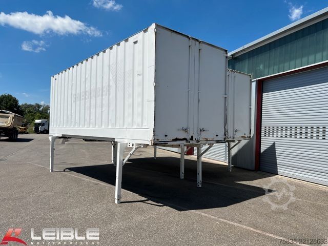 Swap body trailer  TULO WA-745*Lochwände*Doppelstockfähig*