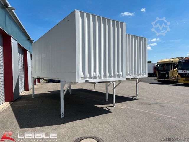 Swap body trailer  TULO WA-745*Lochwände*Doppelstockfähig*