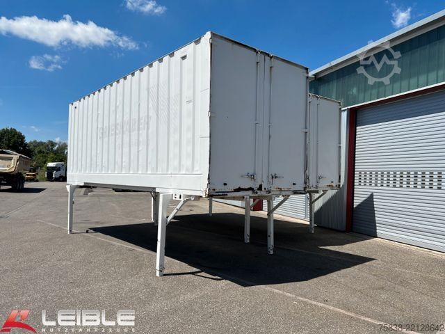 Swap body trailer  TULO WA-745*Lochwände*Doppelstockfähig*