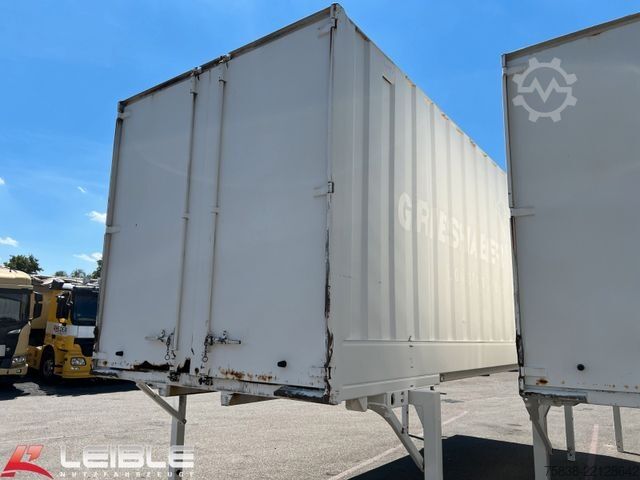Swap body trailer  TULO WA-745*Lochwände*Doppelstockfähig*