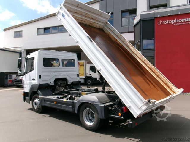 Three-way tipper van MERCEDES-BENZ 818 Atego*Meiller 3Seit-Kipper*2x AHK*Klima*Diff