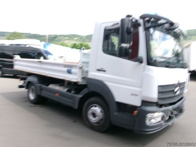 Three-way tipper van MERCEDES-BENZ 818 Atego*Meiller 3Seit-Kipper*2x AHK*Klima*Diff