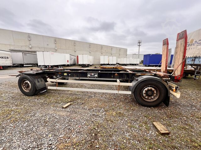 Remorque à châssis interchangeable KRONE DB07CLNF  2 Achs Wechselanhänger BDF