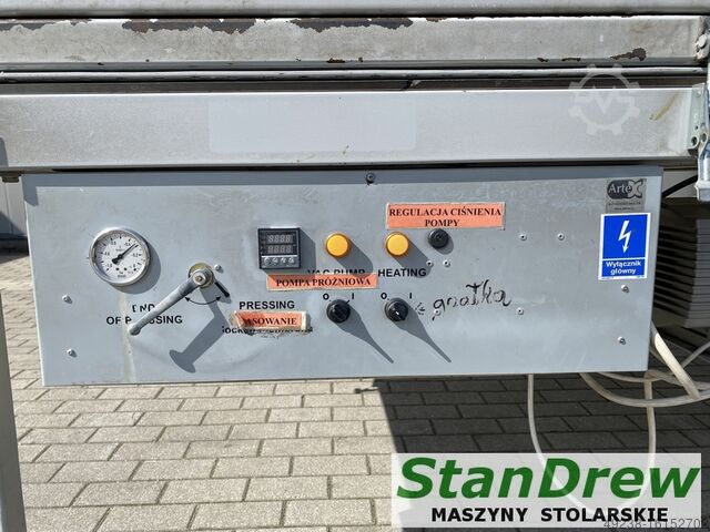 Vacuüm membraanpers ARTEX VPS 300 350x150