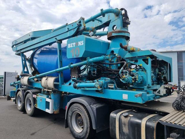 Betonpumpebil De Buf Beton-Mischer 9m³/Sermac 24m Betonpumpe