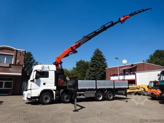 Autokran MAN 35.480 HYDRO TGS Pritsche + PK 65002 Kran 8x2-4