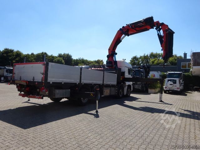 Autokran MAN 35.480 HYDRO TGS Pritsche + PK 65002 Kran 8x2-4