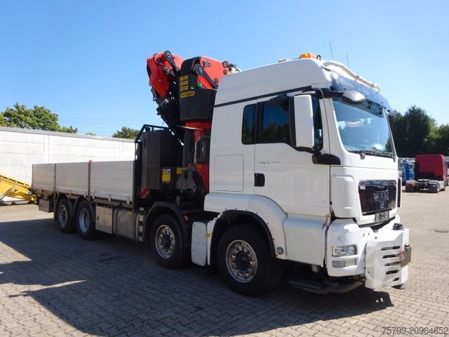 Autokran MAN 35.480 HYDRO TGS Pritsche + PK 65002 Kran 8x2-4