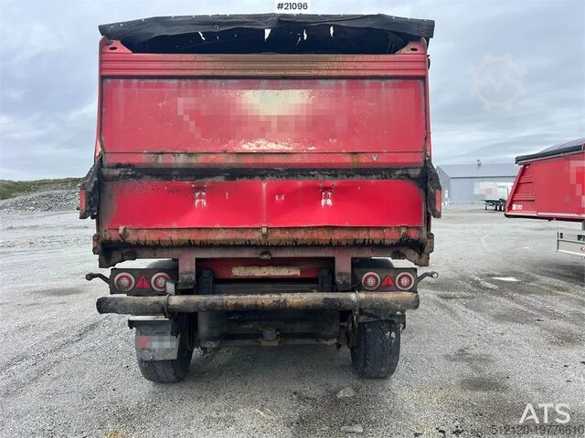 Fliegl Fahrzeugbau ASS 372 asfalt sættevogn med udskubningssystem Fliegl Fahrzeugbau ass 372 Asphalt semi w/ Push off syste