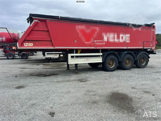 Fliegl Fahrzeugbau ASS 372 asfalt sættevogn med udskubningssystem Fliegl Fahrzeugbau ass 372 Asphalt semi w/ Push off syste