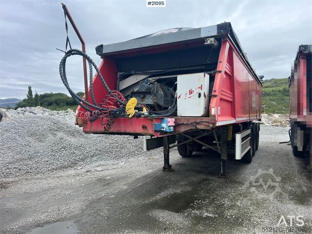 Fliegl Fahrzeugbau ass 3725 asfalt-sættevogn med skubbeudtømningssystem Fliegl Fahrzeugbau ass 3725 Asfaltsemi w/ Push off system