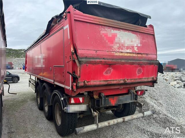 Fliegl Fahrzeugbau ass 3725 asfalt-sættevogn med skubbeudtømningssystem Fliegl Fahrzeugbau ass 3725 Asfaltsemi w/ Push off system