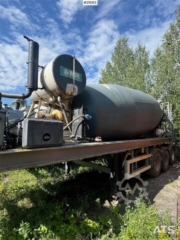 Zorzi imer beton kézikocsi Deutz dízelmotorral Zorzi imer Concrete trolley w/ Deutz diesel engine